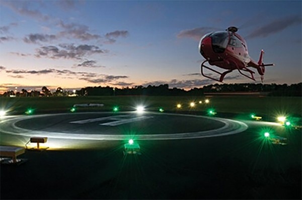 医院的直升机停机坪的尺寸标准时根据什么定的
