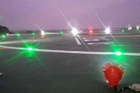 直升机停机坪灯光系统助攻安全起降