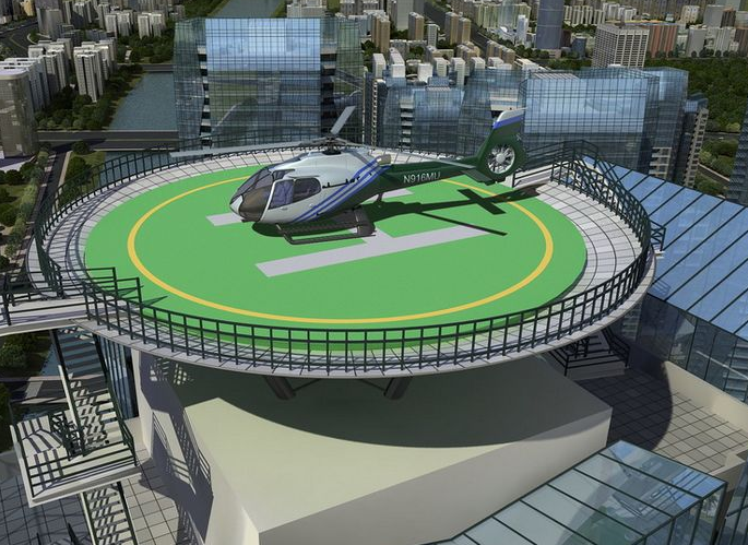 高层医院直升机停机坪有什么作用